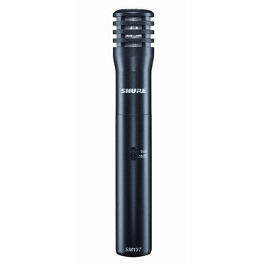 Micrófono Shure Para Instrumento Recto Condensador Cardioide Sm137-Lc